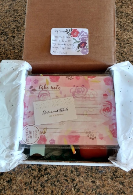 These are a few of my favorite (Spring) things!  See what I received in a surprise Springtime box!